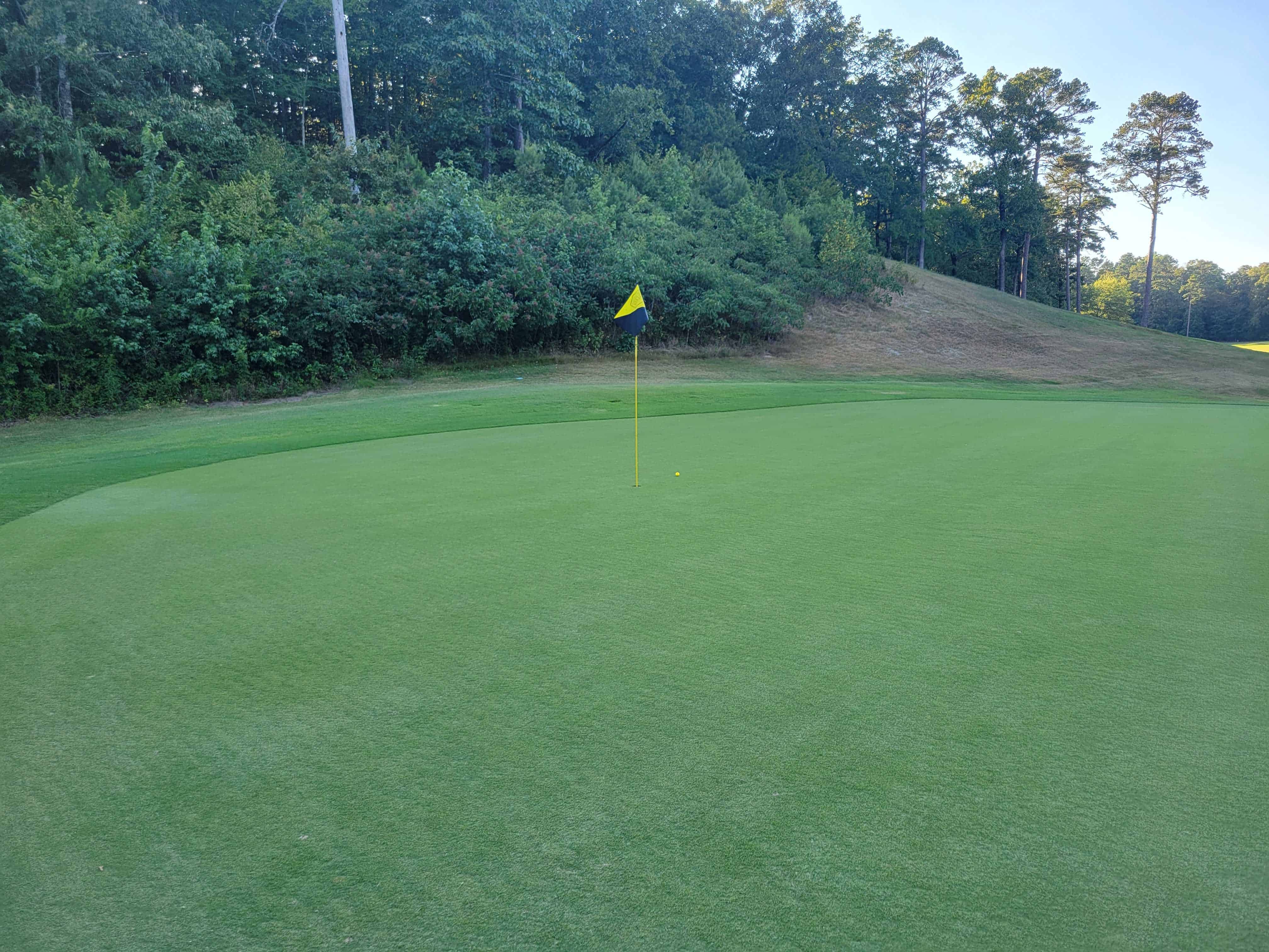 Magellan Golf Course Number 4 green