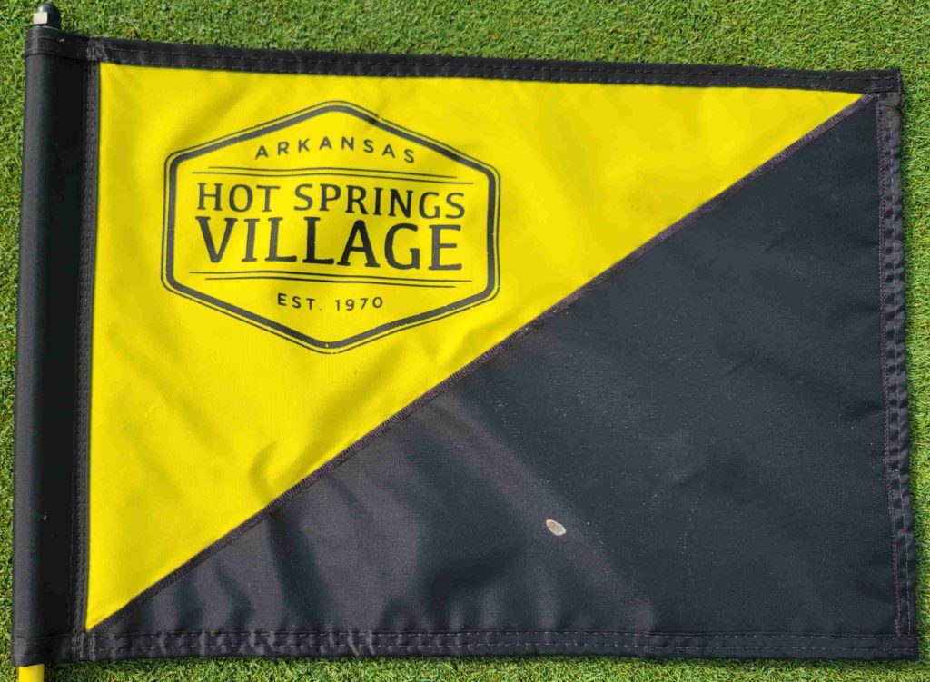 Hot Springs Village Golf Course Flag